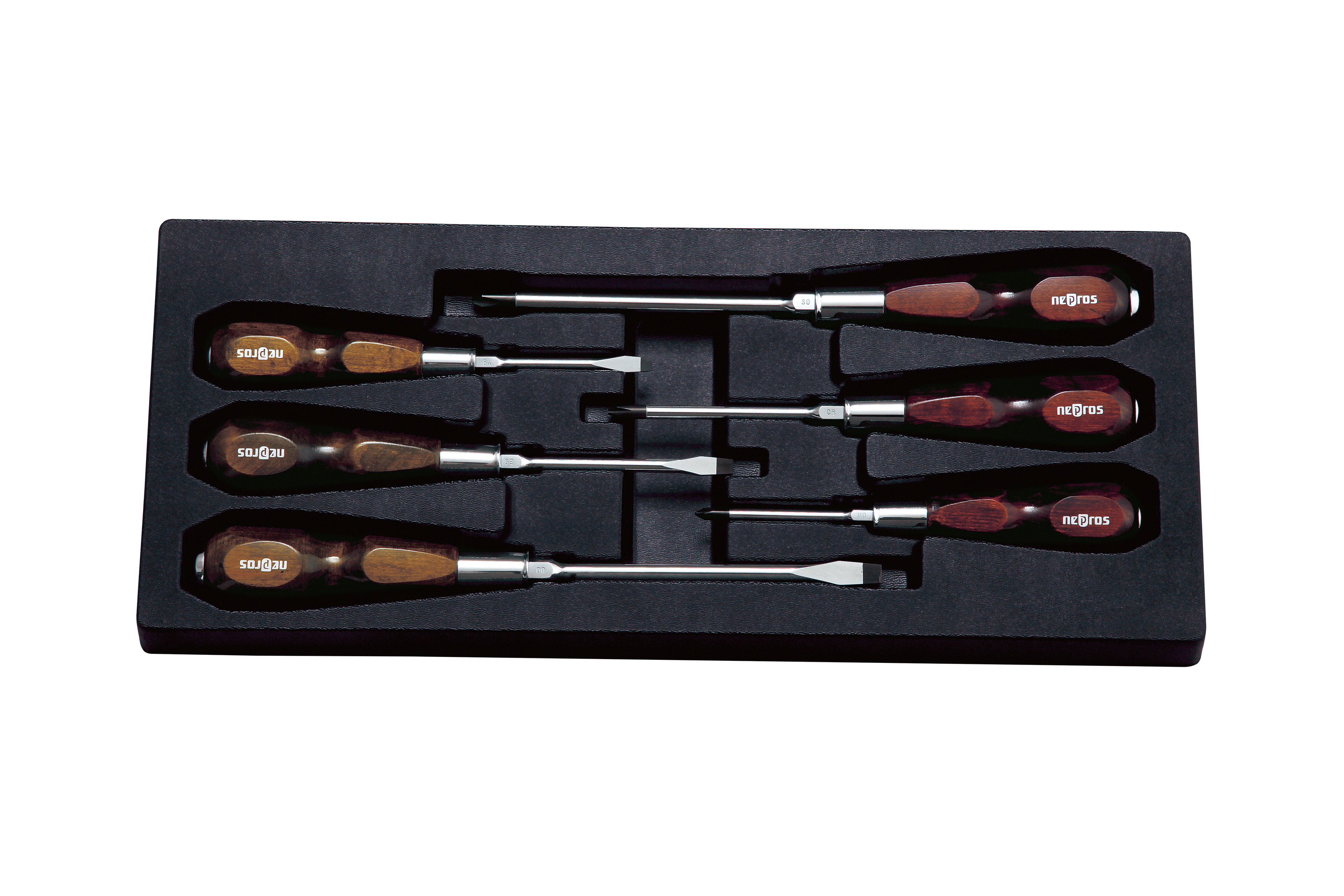 Wooden Grip Screwdriver Set (6pcs)