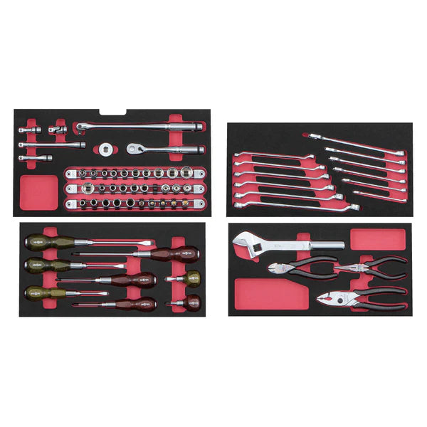 nepros 3/8"Sq. Tool Set (60 pcs)